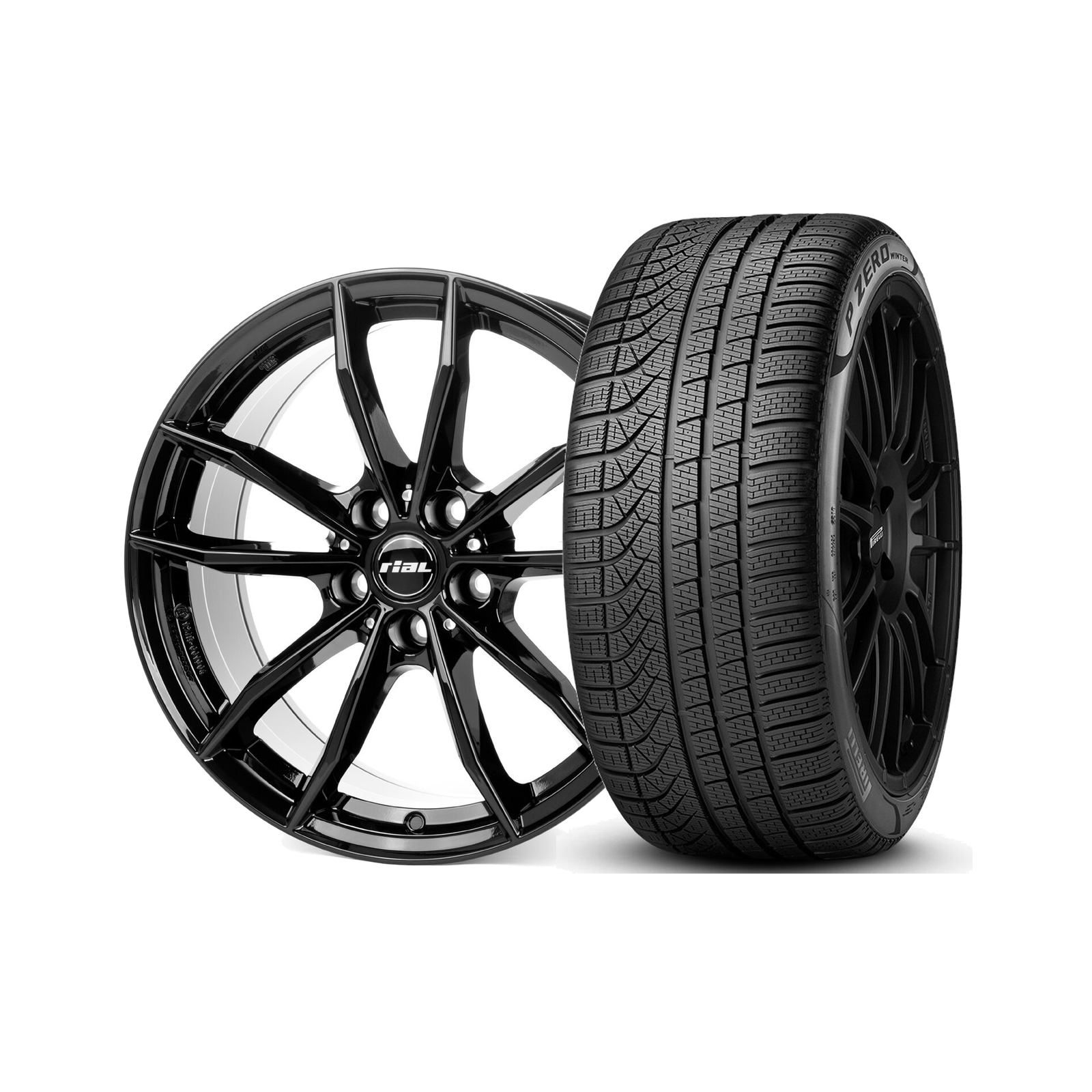 Zimski komplet za BMW X3 – Rial X12 i Pirelli P Zero Winter
